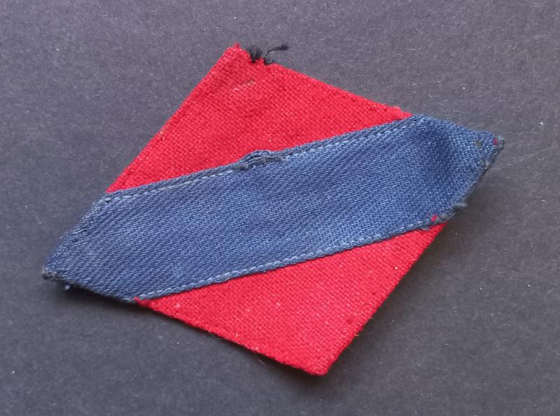 A attractive - British made in cloth - Canadian 1st Army Division shoulder