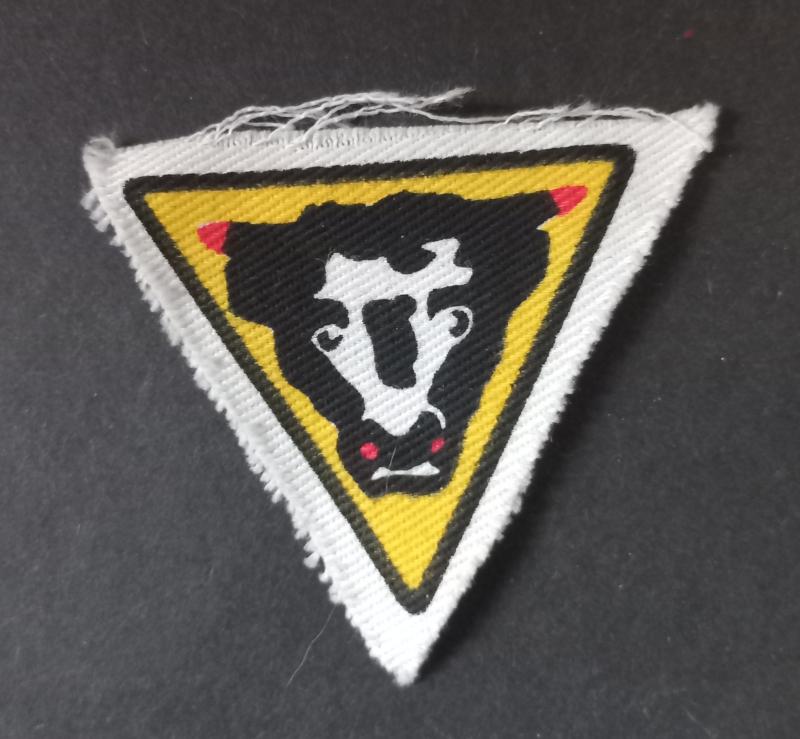 A superb - un-issued - printed 79th Armoured Division formation badge