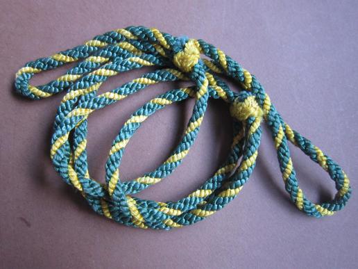 Rare and difficult to find all ranks Reconnaissance Squadron shoulder lanyard