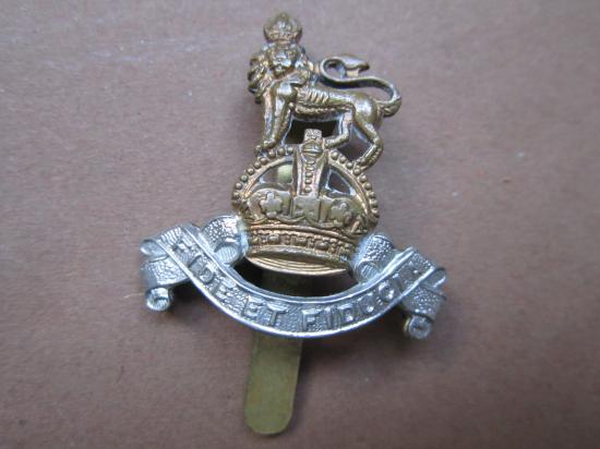 A nice maker marked British Pay Corps cap i.e beret badge