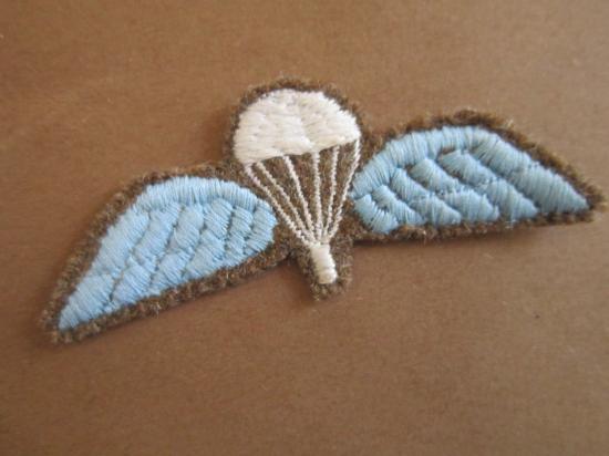 A nicely probably local made British Parachute qualification wing