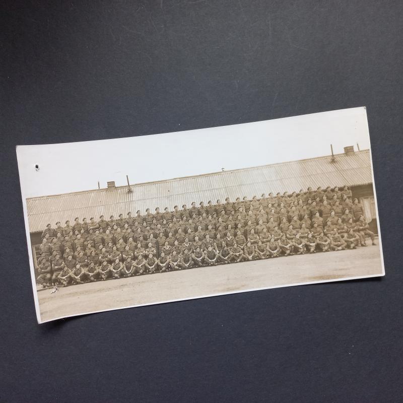 A superb (pre 1945) small groups photograph dispicting a -unfortunately un-known - Company of men belonging to a Parachute Regiment Battalion.