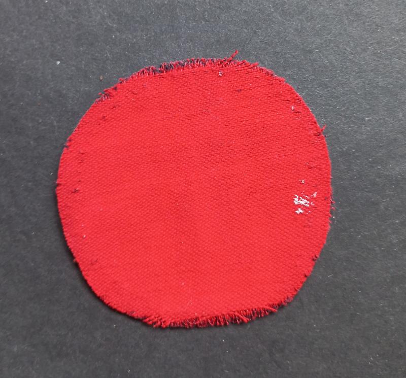 A perfect - left facing  - regrettably single and cut down printed Combines Operation formation badge