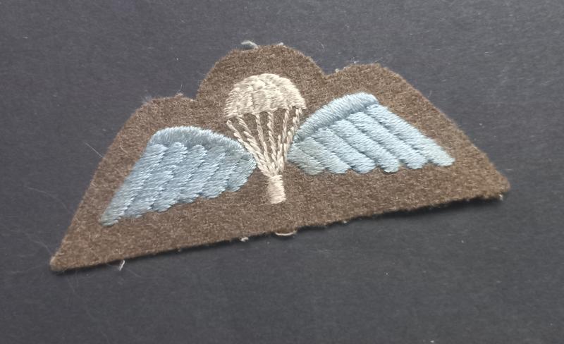 A nice and un-issued late war parachute qualification wing