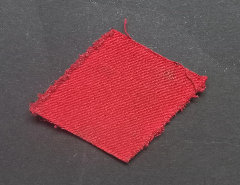 A superb (Calico Printers made) 1st Canadian Corps (HeadQuarters & Miscellaneous) shoulder formation patch